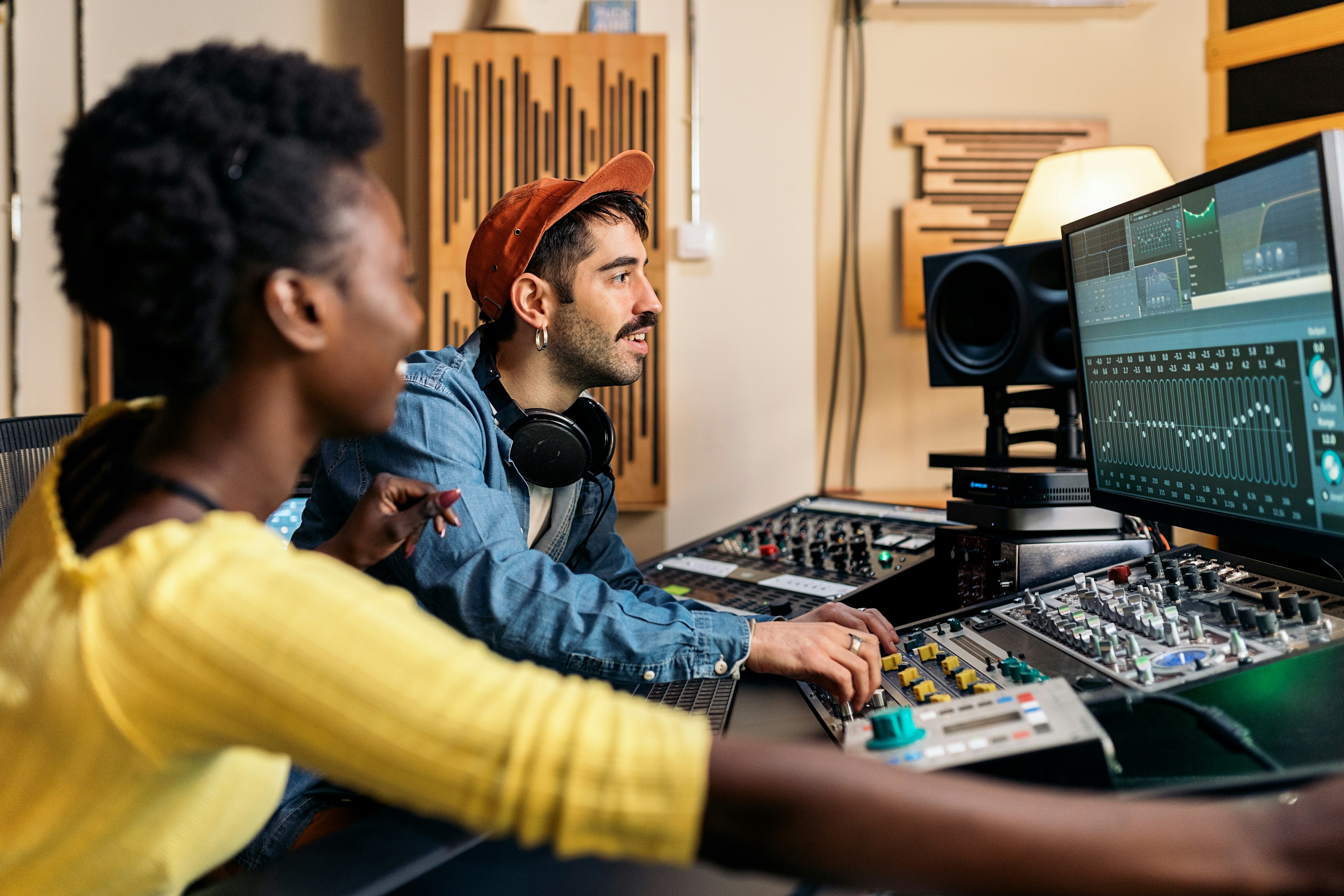 Music platform interface